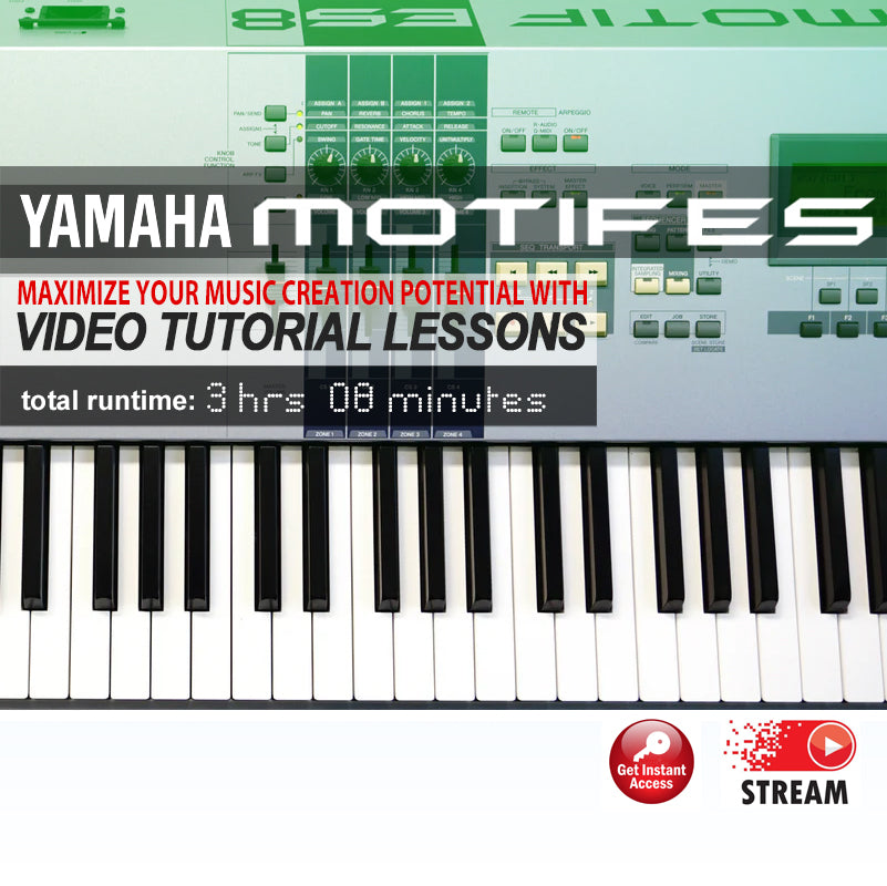 Yamaha Motif ES Video Tutorial