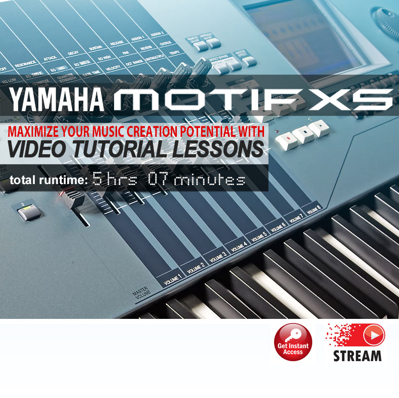 Yamaha Motif XS Video Tutorial