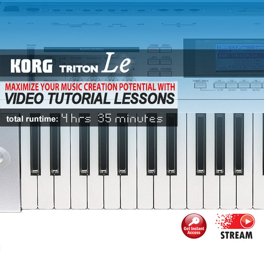Korg Triton Le Video Tutorial