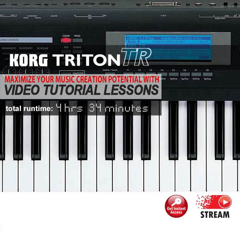 Korg Triton TR Tutorial Videos