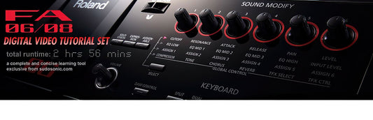 Roland FA Video Lessons