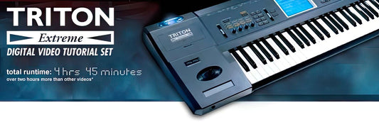 Korg Triton Extreme Video Lessons