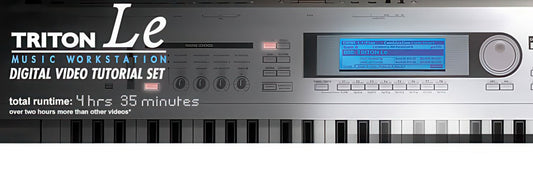 Korg Triton Le Video Lessons