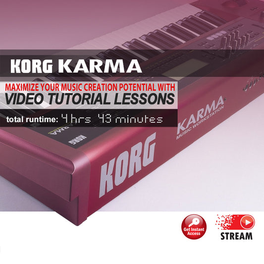 Korg Karma Video Tutorial Lessons