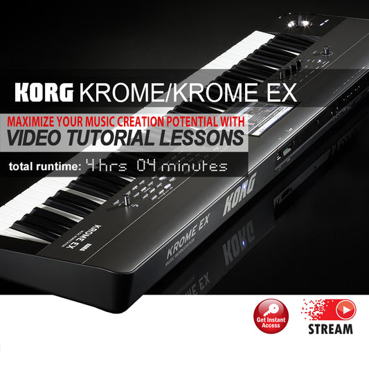 Korg Krome Video Tutorial Lessons