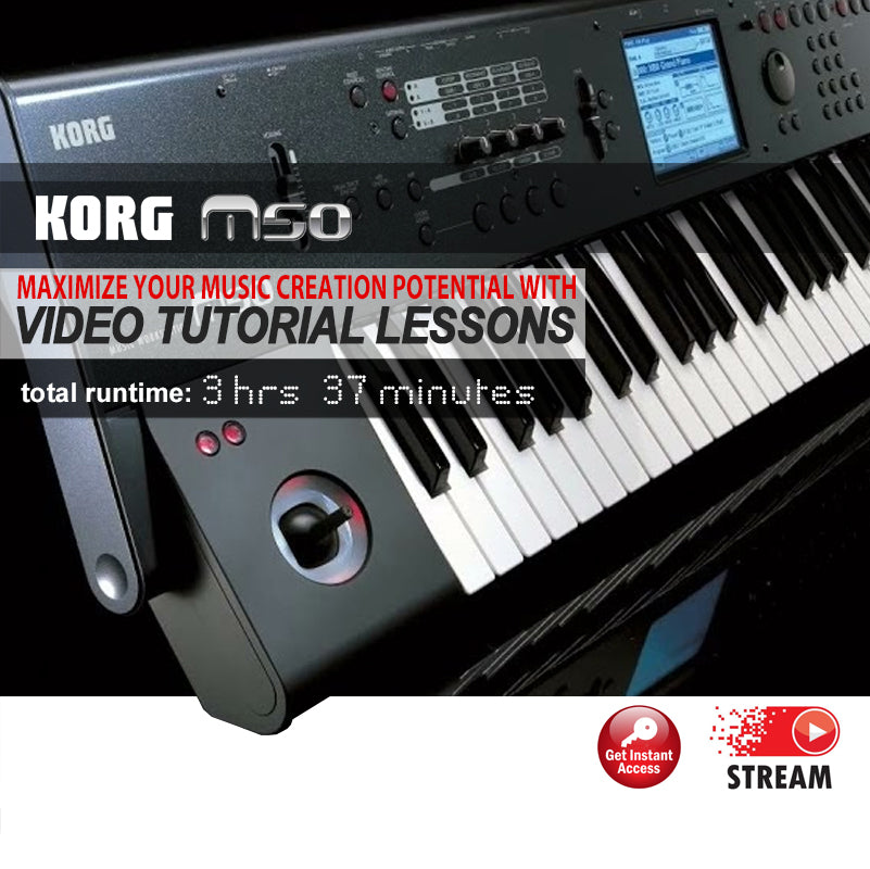 Korg M50 Video Tutorial Lessons