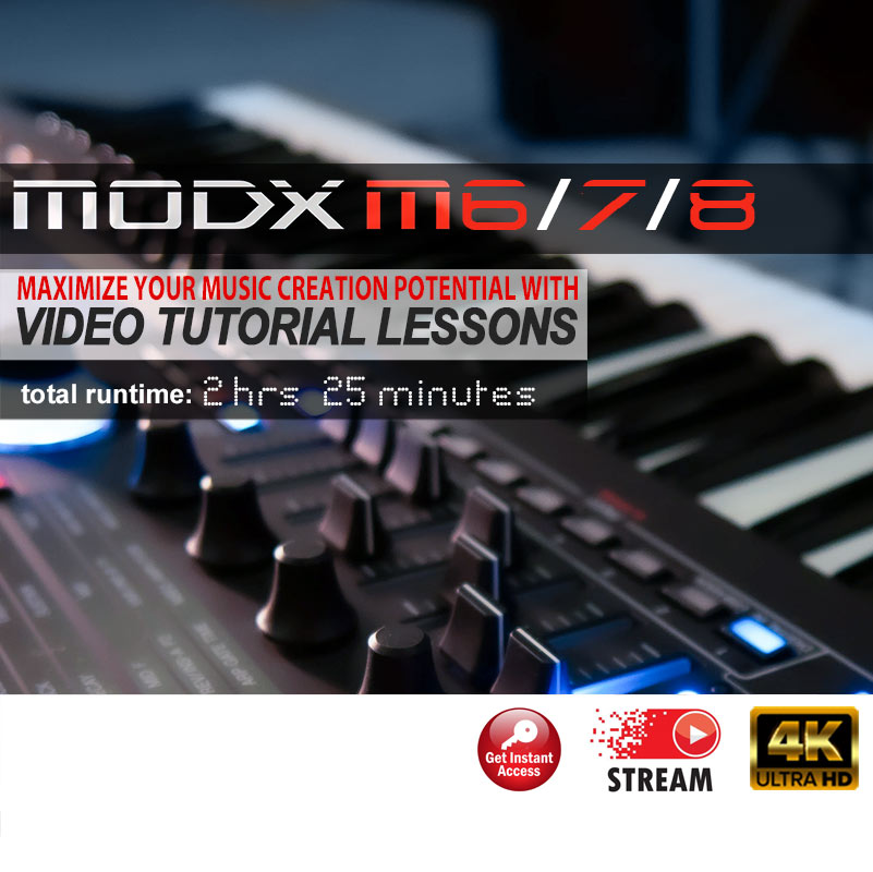 Yamaha MODX M Video Tutorial