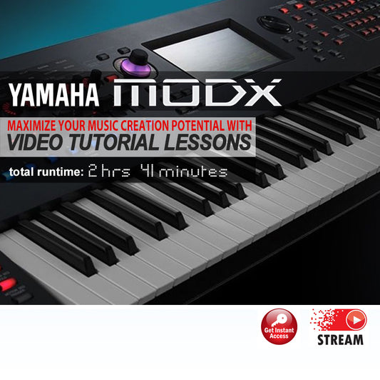 Yamaha MODX Video Tutorial Lessons