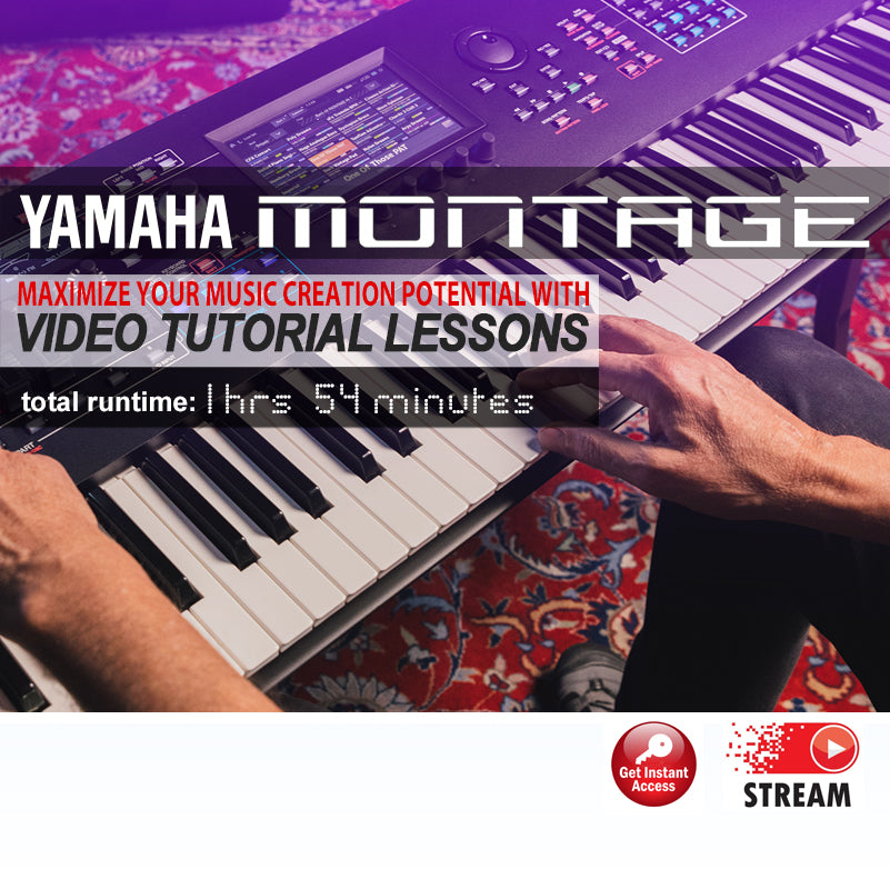 Yamaha Montage Video Tutorial Lessons