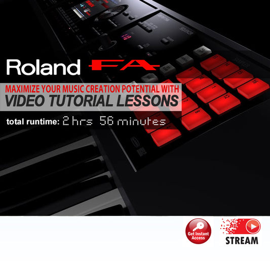 Roland FA Video Tutorial Lessons