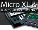 Korg Micro XL & Kaossilator Pro